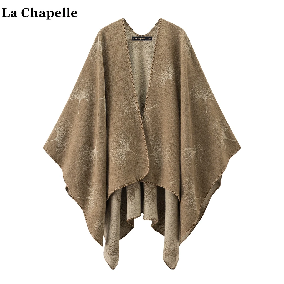 拉夏贝尔/La Chapelle波西米亚民族风披肩女外搭旅游拍照斗篷围巾