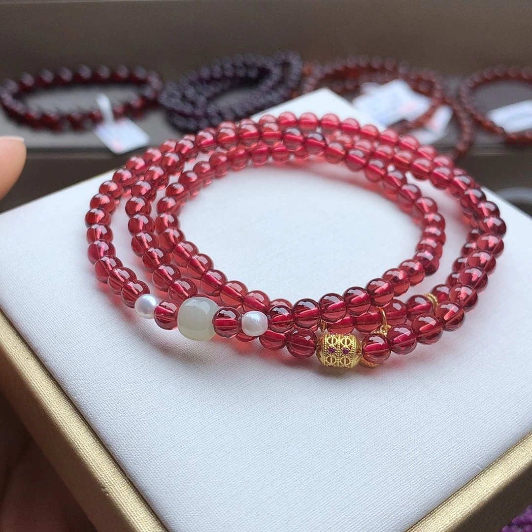 石榴石手串未镶嵌W****u4.8