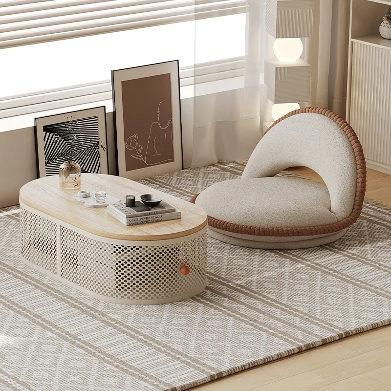 飘窗小桌子可收纳小户型卧室榻榻米茶桌新款简约现代家用落地炕几