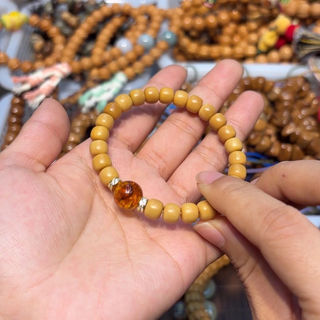 白玉菩提吊坠卡8龙脊菩提