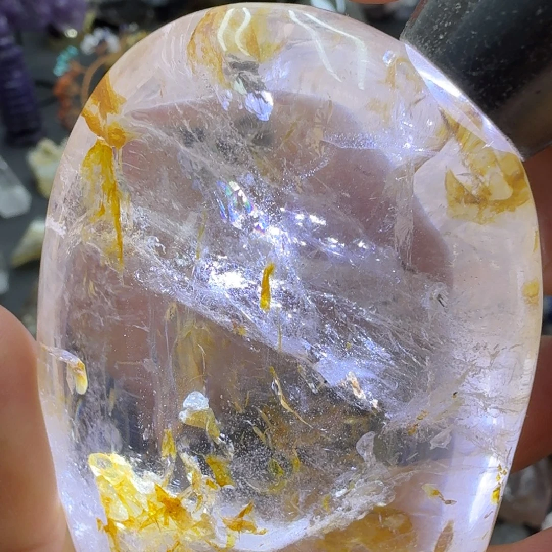 石材龙纹手握摆件