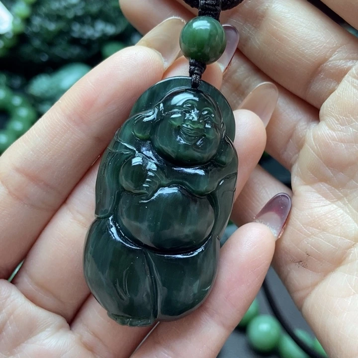 和田玉（碧玉）3吊坠未镶嵌