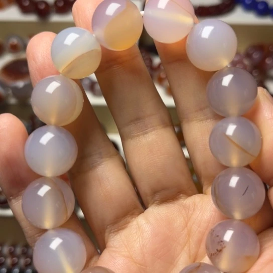 玛瑙/玉髓未镶嵌手链