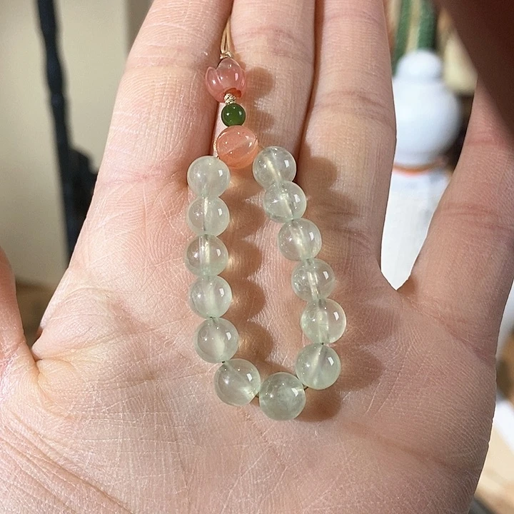 南红玛瑙手链合金