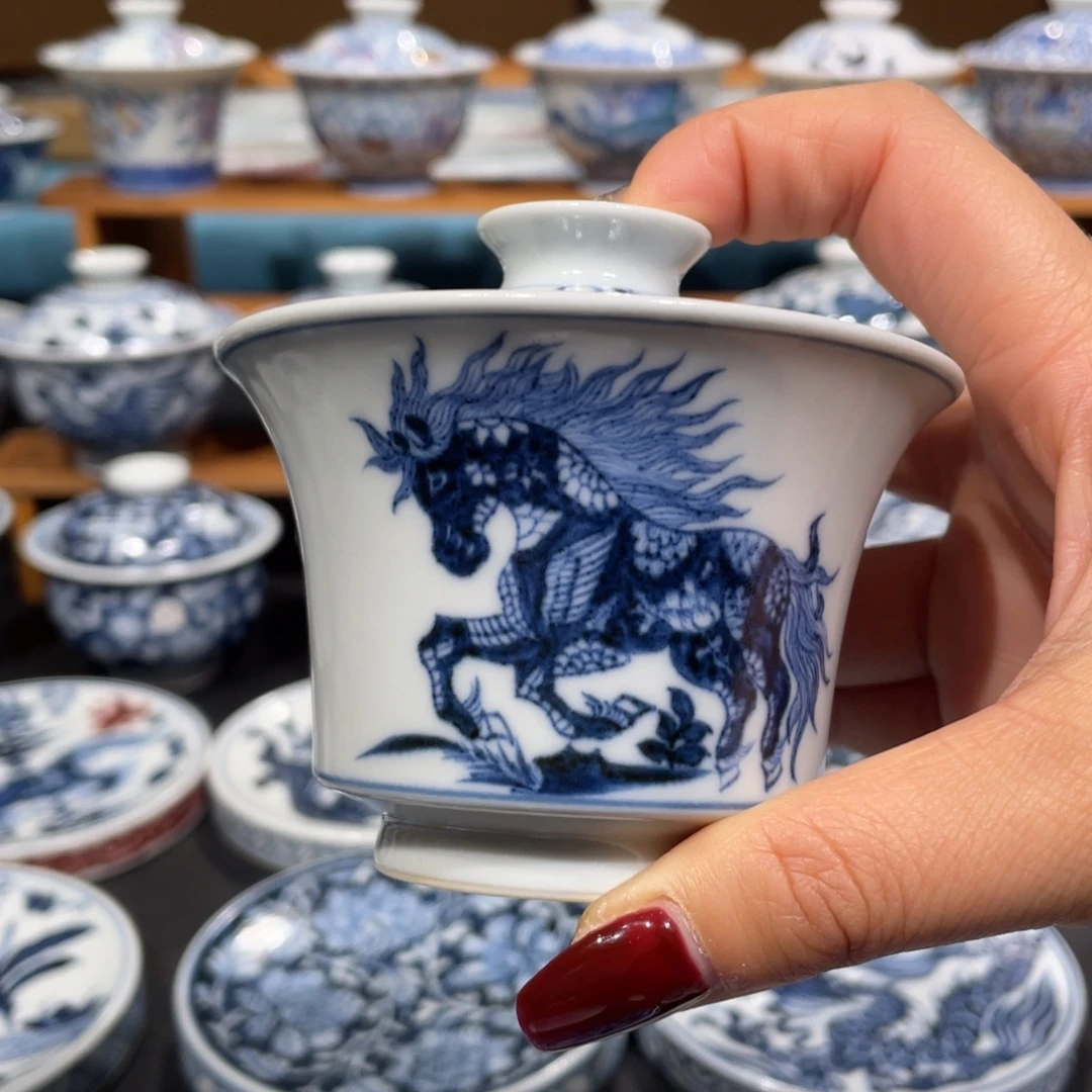 景德镇陶瓷手工手绘