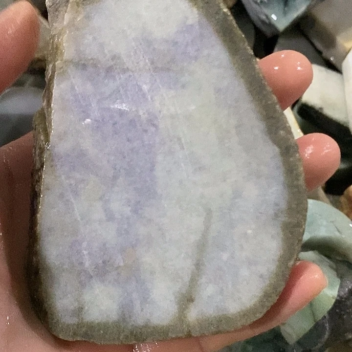 翡翠裸石翡翠毛料