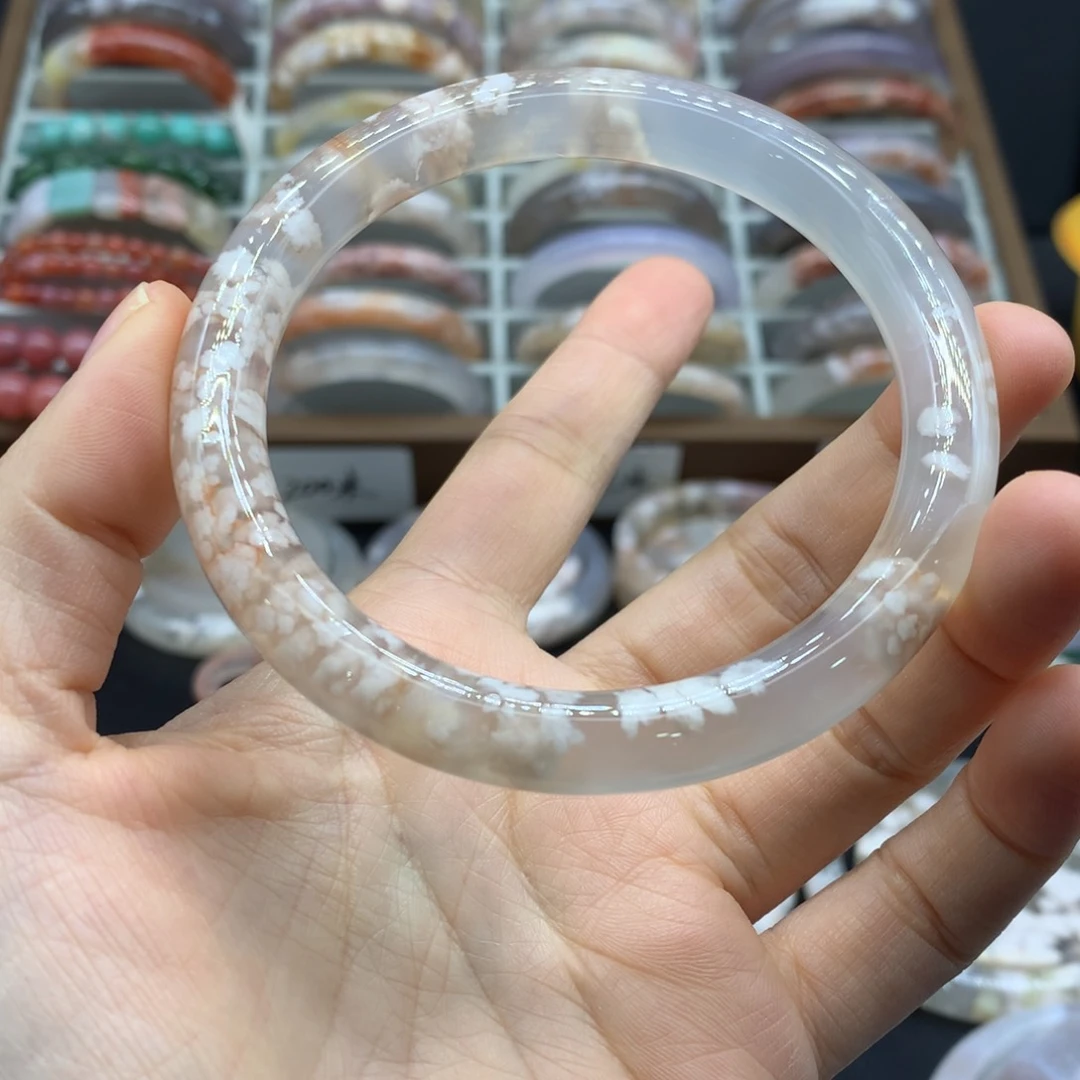 【闪购商品】玛瑙/玉髓手镯未镶嵌城*喵
