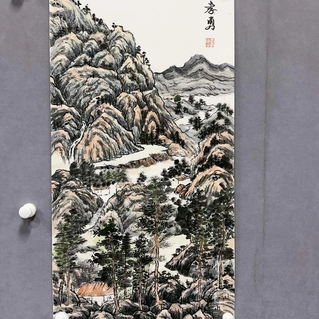 国画国画纯手绘作品请放心去藏