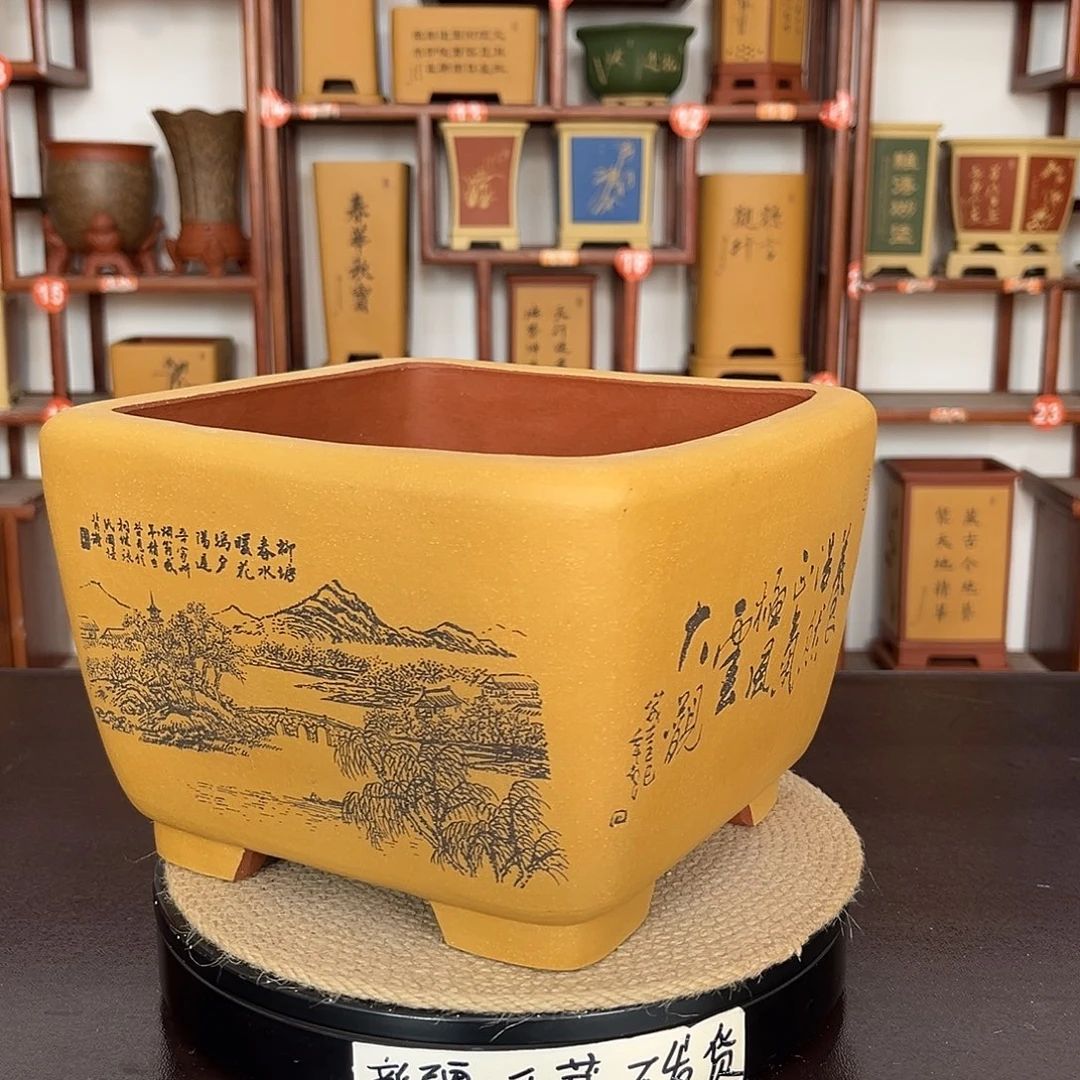花盆紫砂紫砂花盆