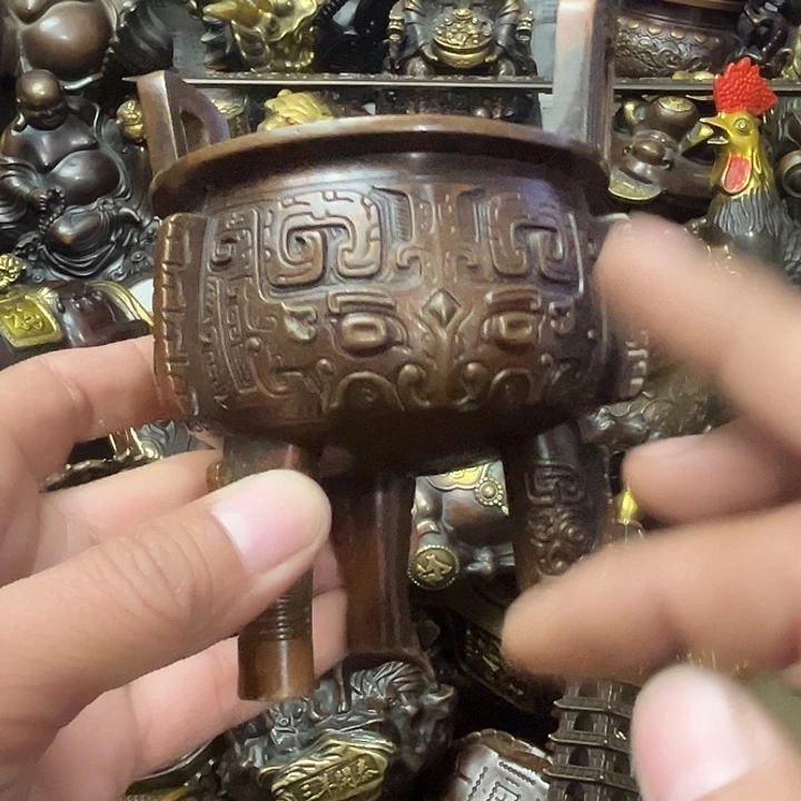 顺顺利利，铜器摆件