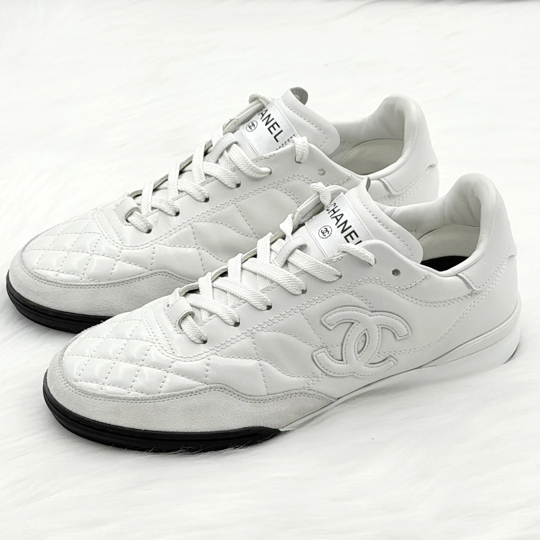 99新 Chanel/香奈儿 25S·黑白熊猫德训鞋 37码 公价1.3w zy106