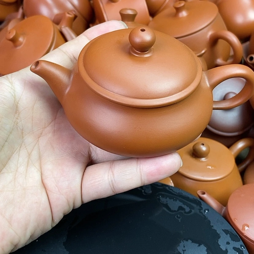 【闪购商品】茶壶朱泥125c c