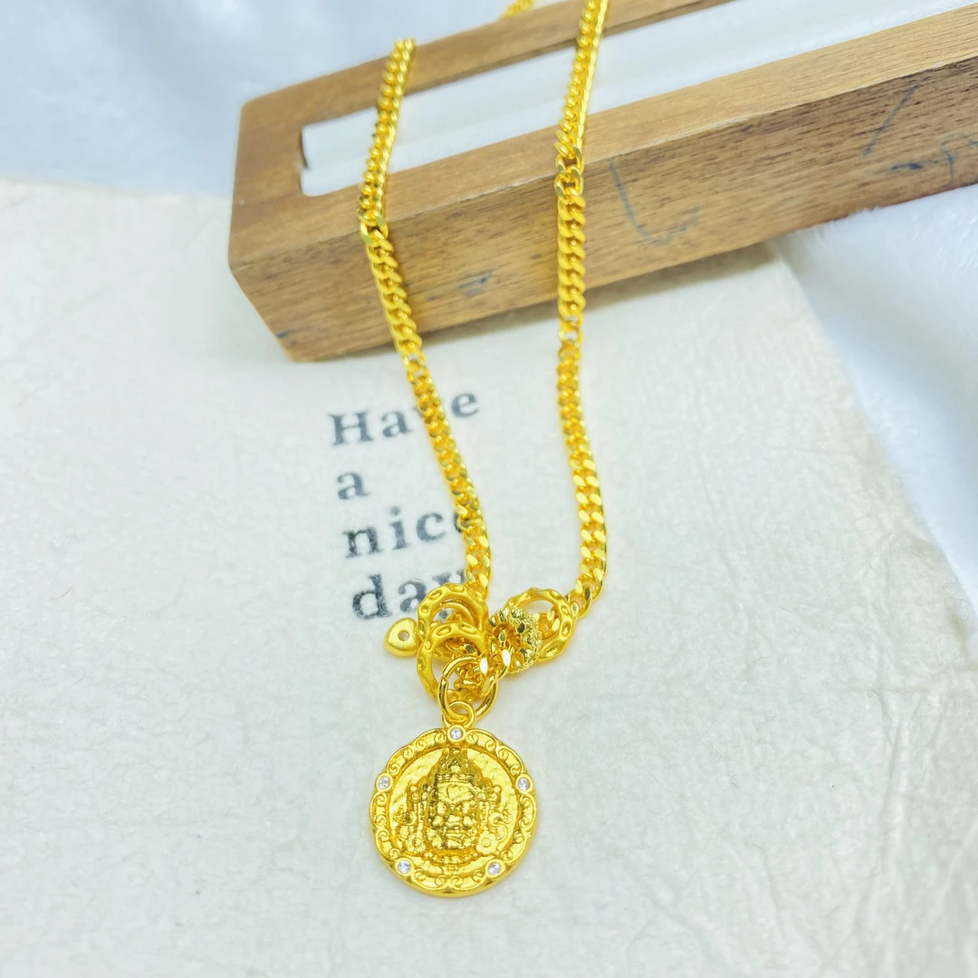 项链 F黄色财财盘缠项链多样性发货46953