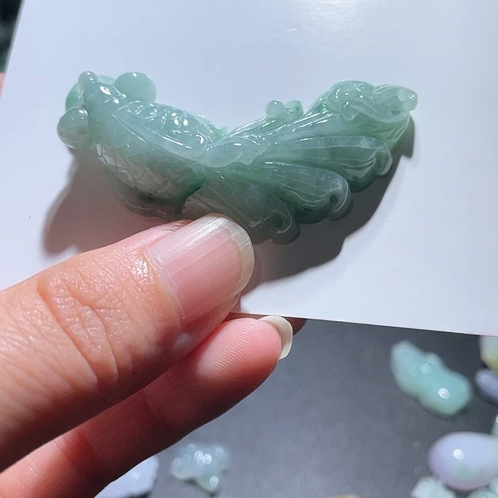 颈饰未镶嵌翡翠天