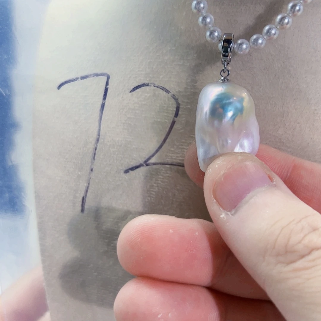 淡水珍珠合金颈饰