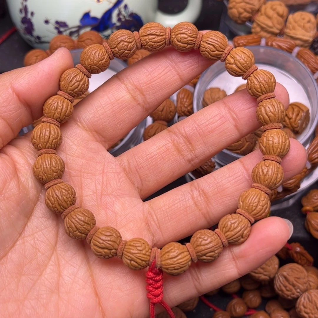 娟***桃核吊坠龙纹桃核