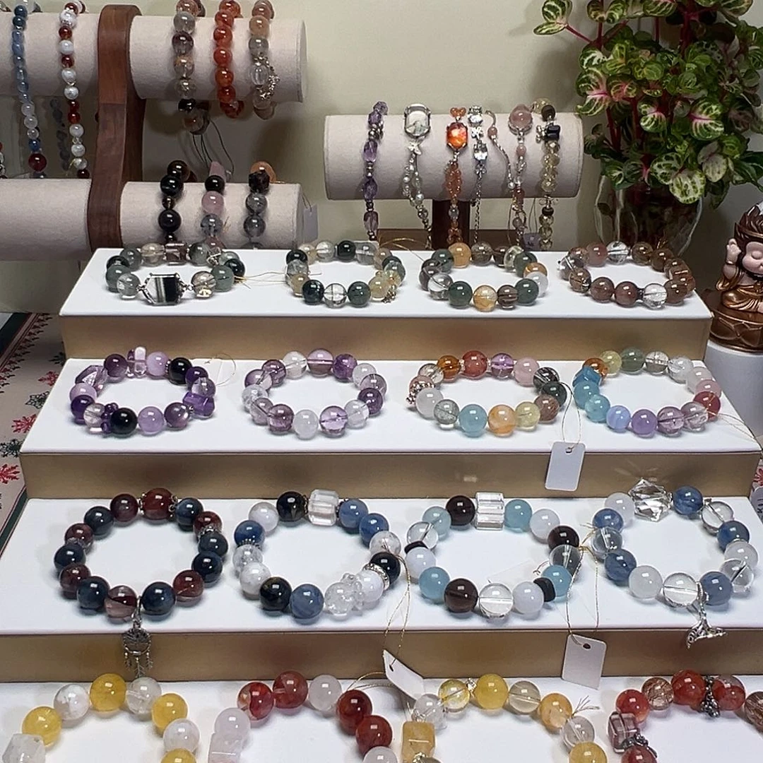 手链未镶嵌烟晶单珠