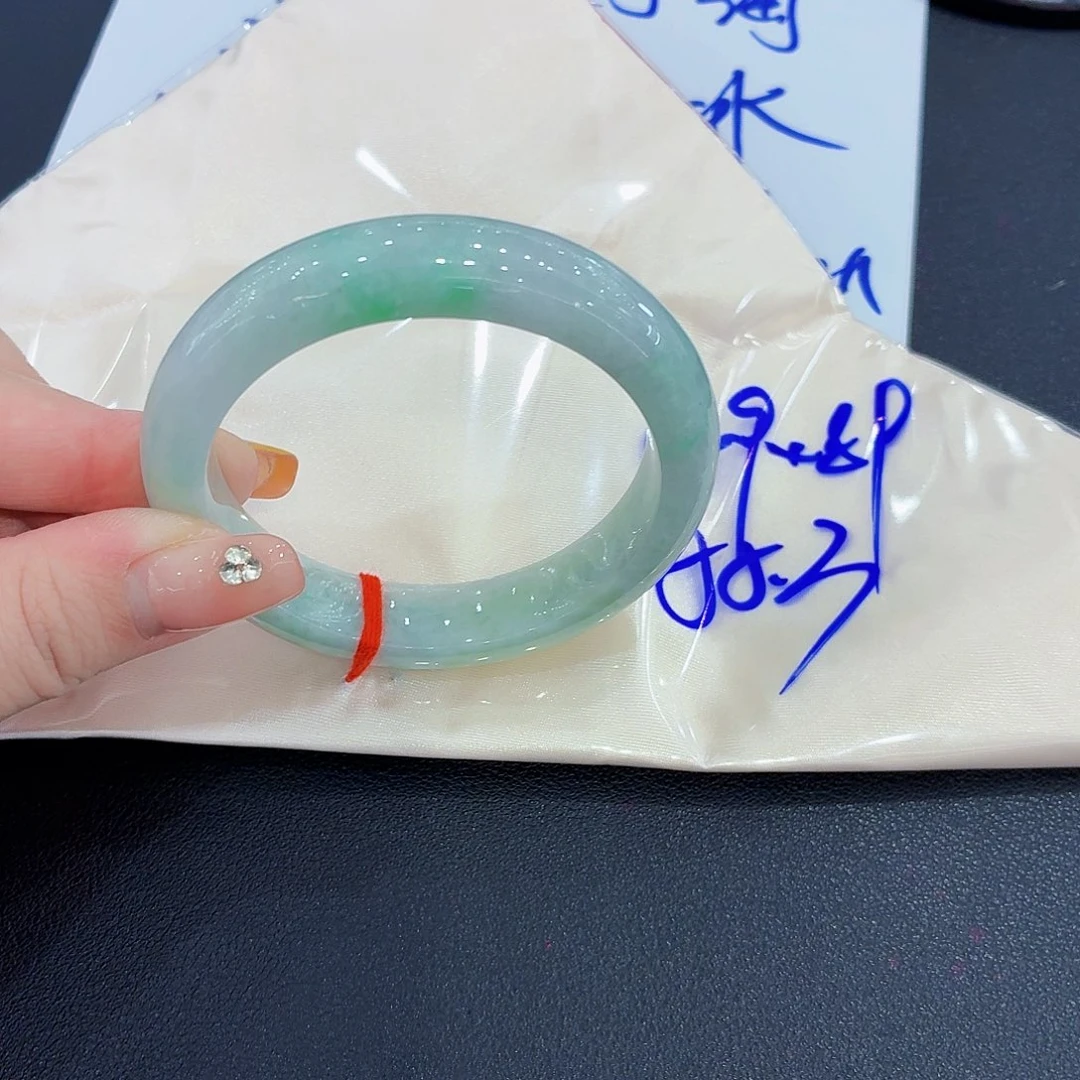 未镶嵌手镯翡翠天然缅甸翡翠手镯55