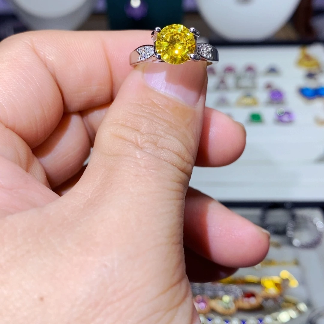 银S925镶嵌耳饰紫晶