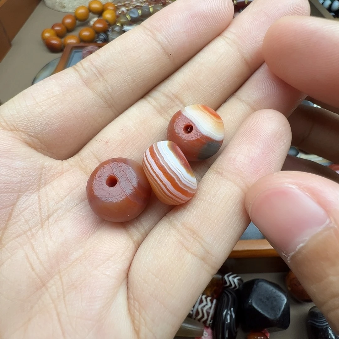 未镶嵌玛瑙/玉髓珠宝半成品