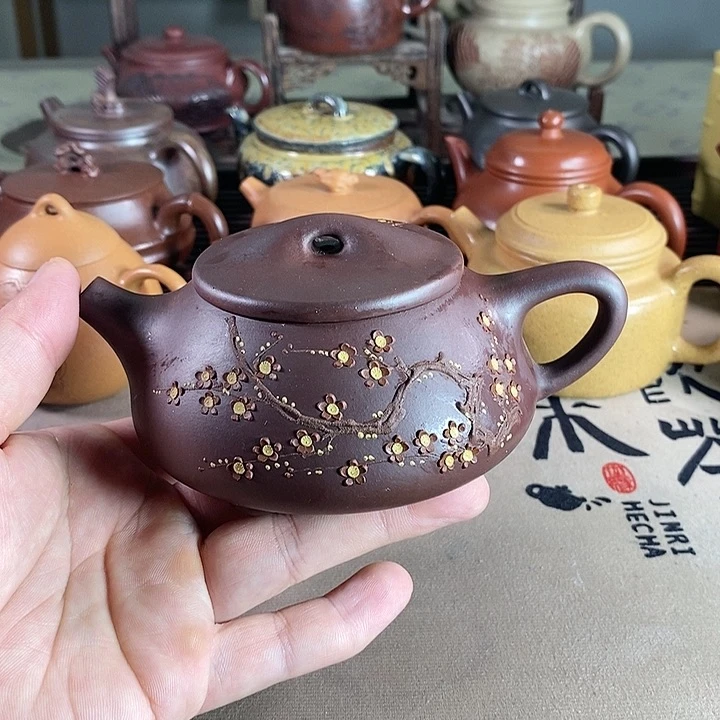 茶壶紫砂紫砂的微瑕