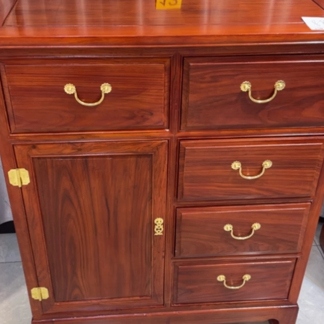 【闪购商品】花梨木类储物柜1234568896