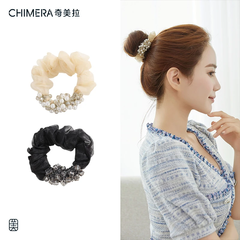 CHIMERA/奇美拉2条组合高级感高弹力百搭蝴蝶结大肠圈头绳