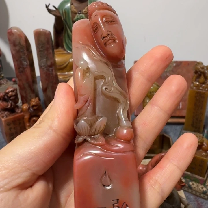踏***翁石材手工艺品摆件