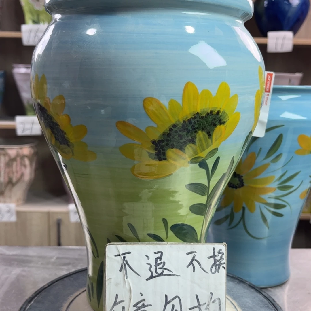 景德镇陶瓷花盆花盆