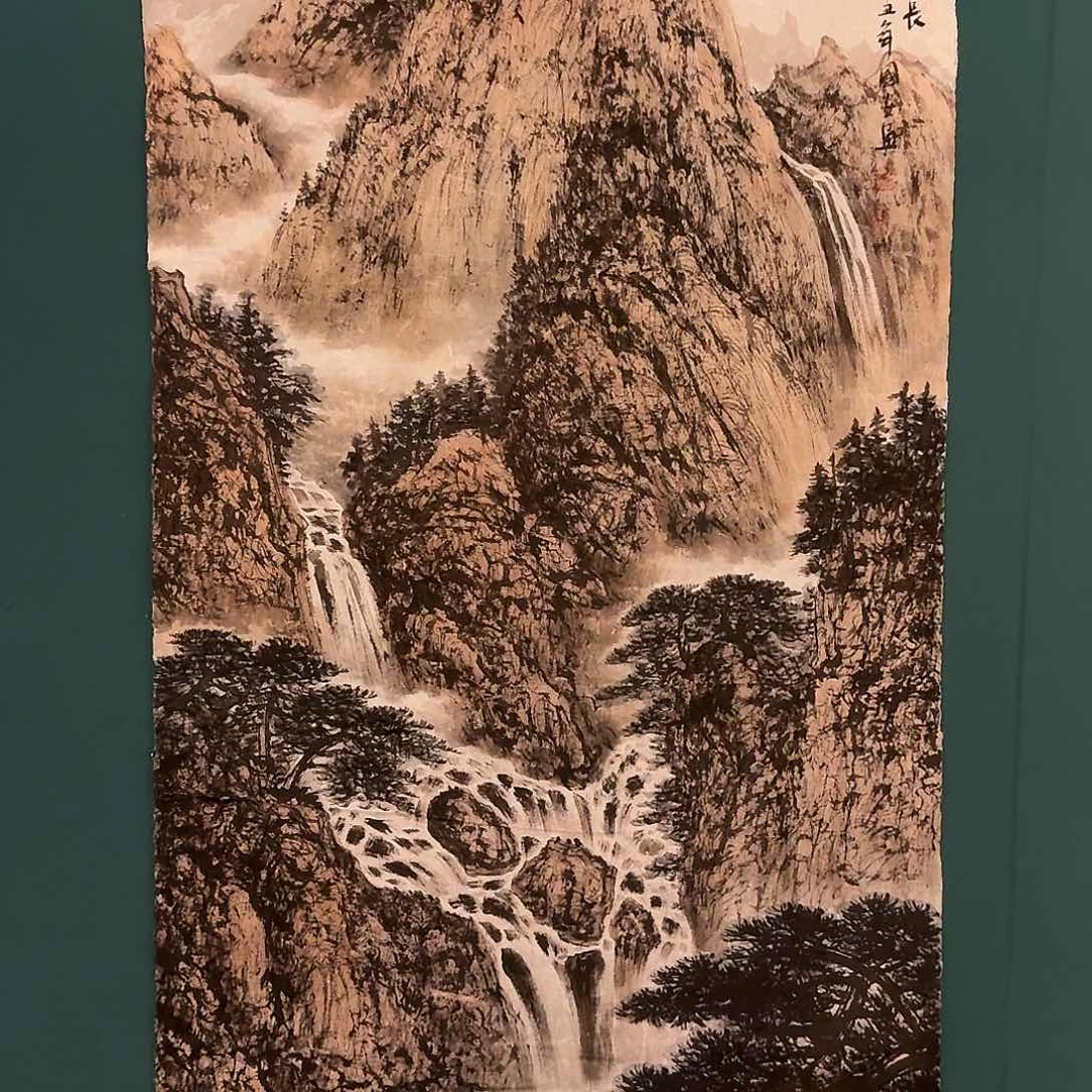 国画丁老师作品作品