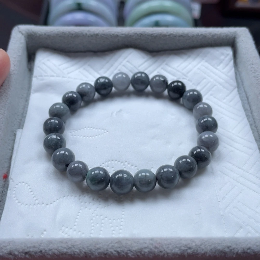 翡翠未镶嵌颈饰手串