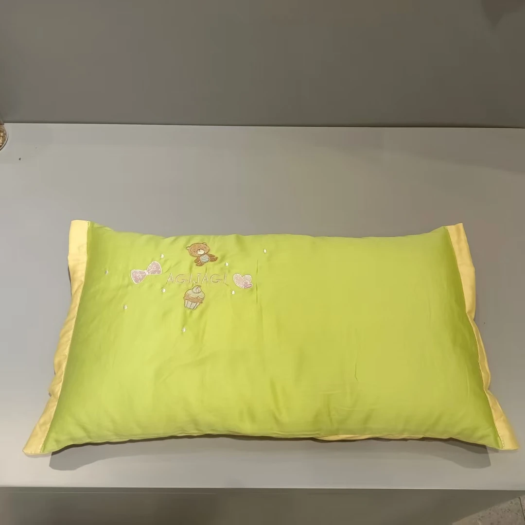 米奇梦牌长绒棉活套儿童枕芯