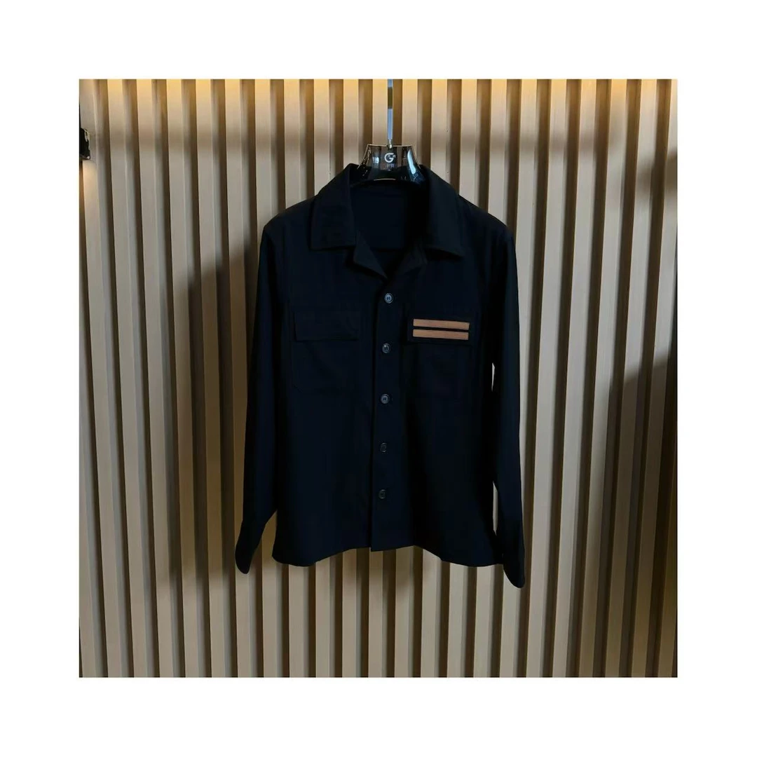 2024秋冬高端双杠立领时尚走秀系列男女同款夹克X9