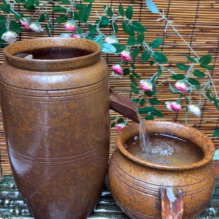 紫砂花盆口径16/32、18/16进水口2厘米