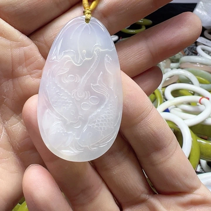 未镶嵌蛇纹石玉手链