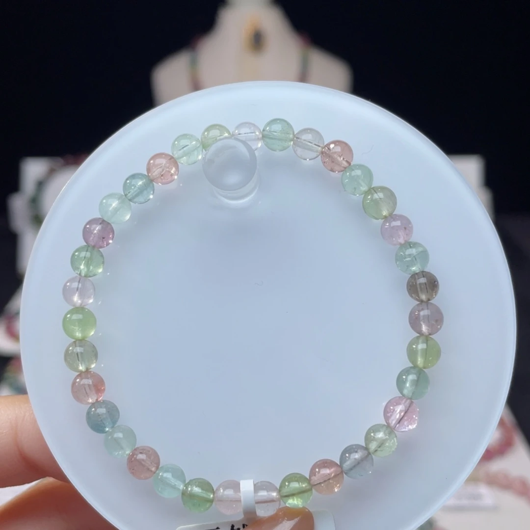 未镶嵌手串碧玺5.3mm±