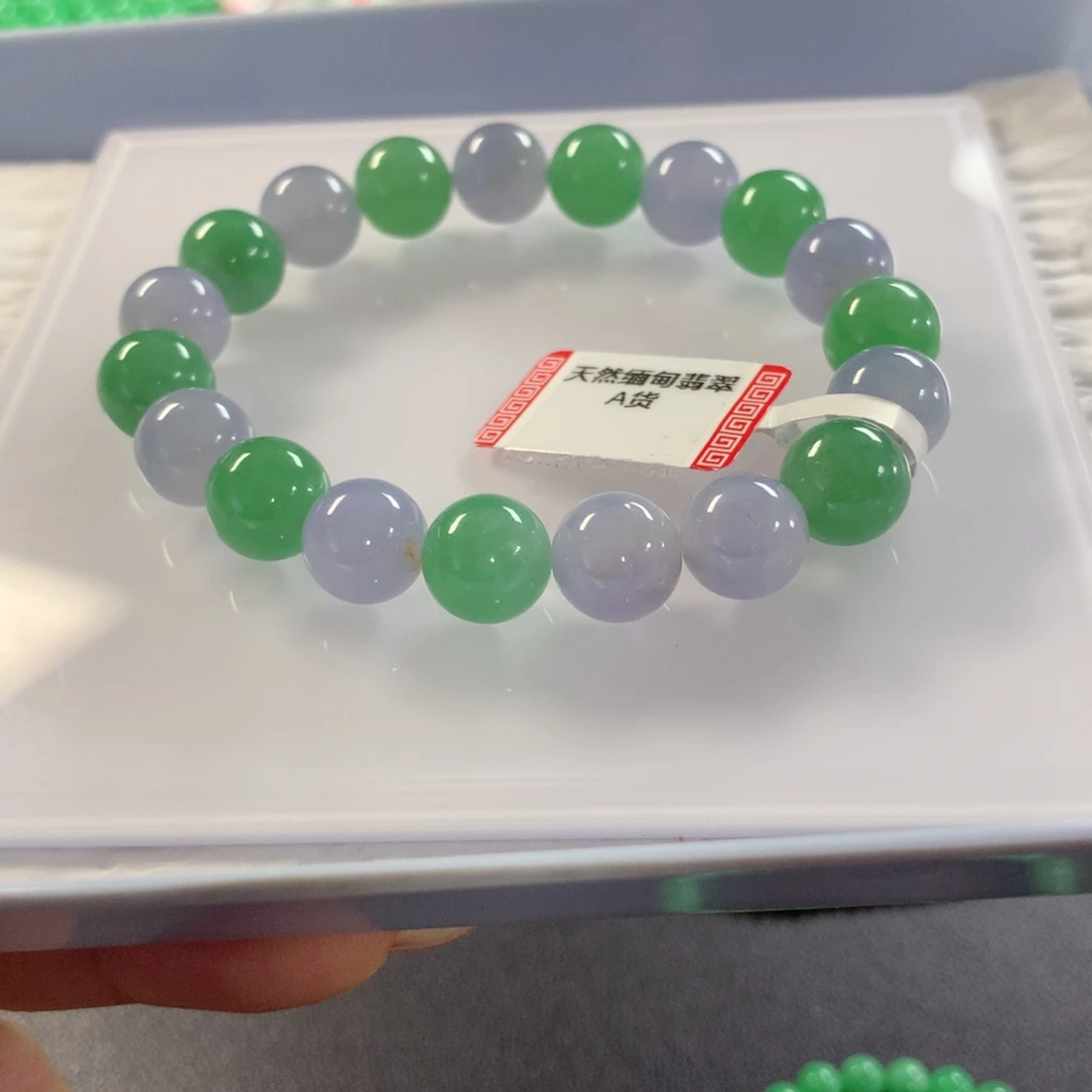 翡翠未镶嵌颈饰手串