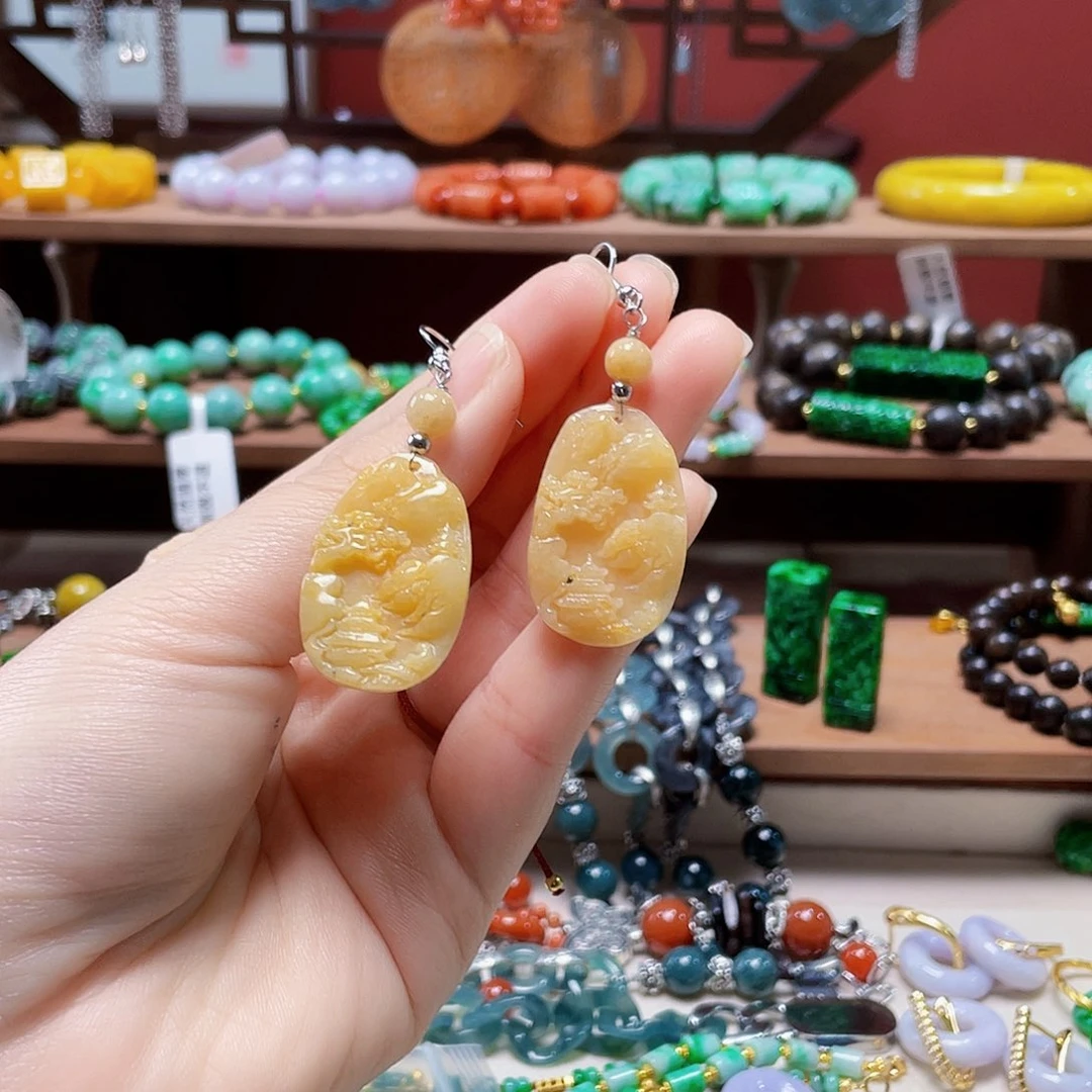 翡翠未镶嵌手链饰品