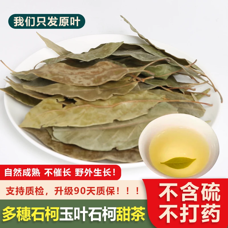 野生多穗石柯甜茶清明前玉叶石柯木姜叶柯梁平原生态甜茶包邮