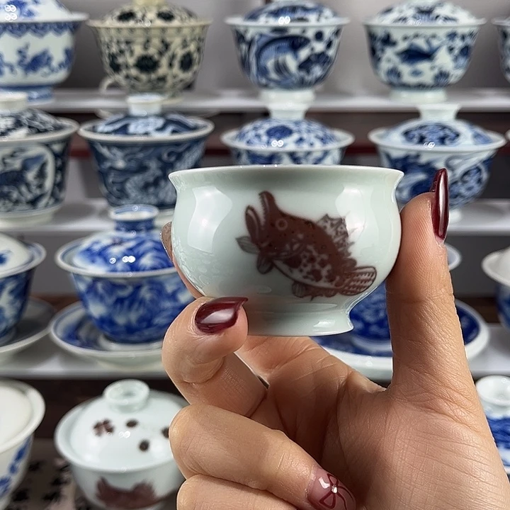 景德镇陶瓷手工手绘