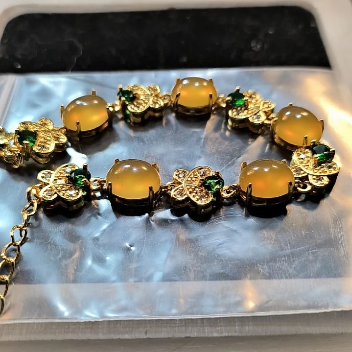 苍***龙石英岩玉未镶嵌戒面