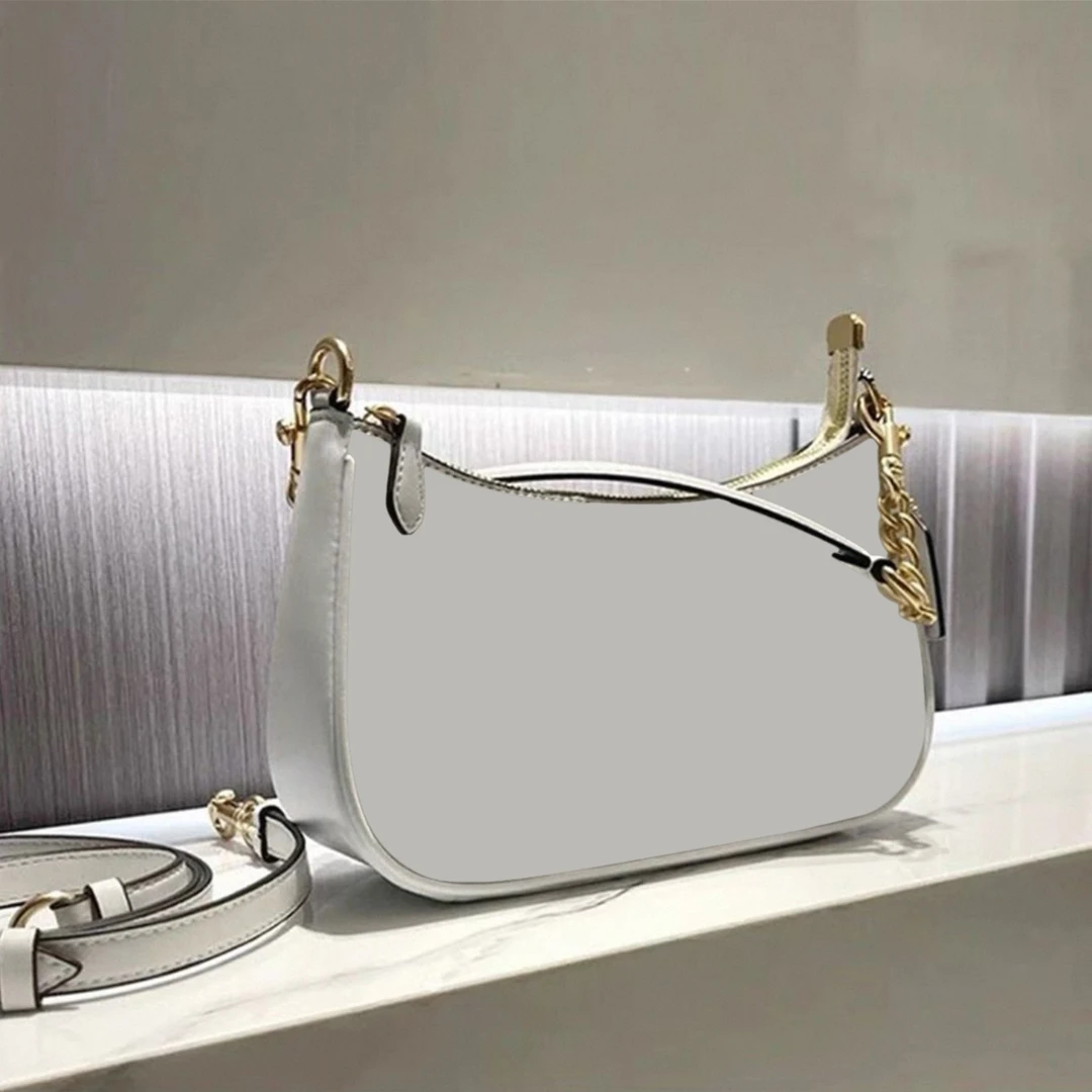 【李老板专属】TERI腋下包百搭气质手提斜挎包S32冰川白