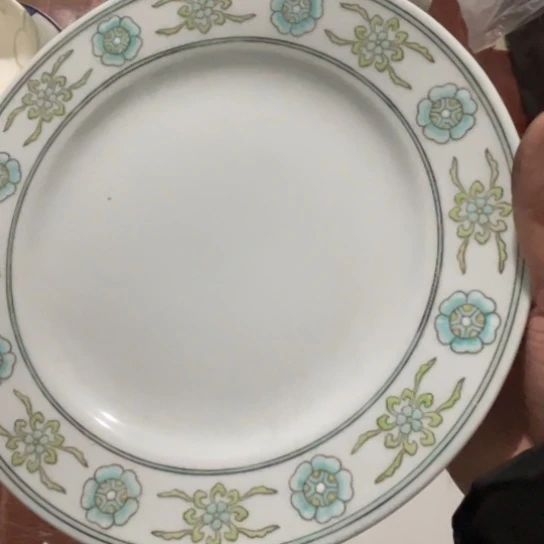 瓷片陶瓷9英寸手绘