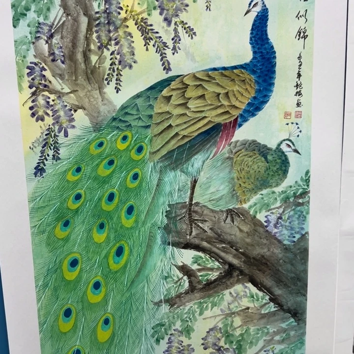 国画绘画作品请欣赏一下