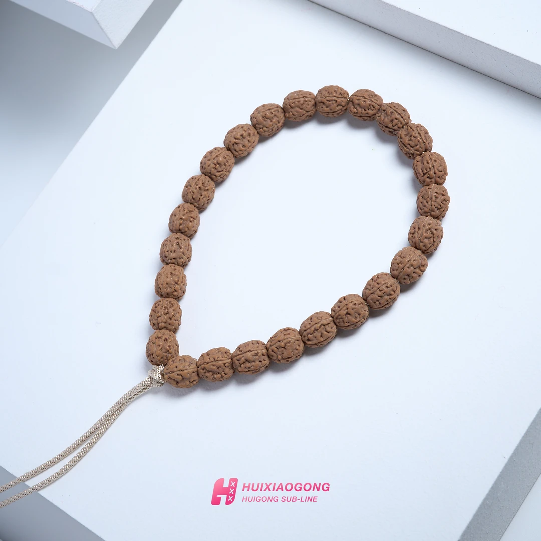 002-【薈供】金刚菩提 经典款原桩一代盘龙 手串