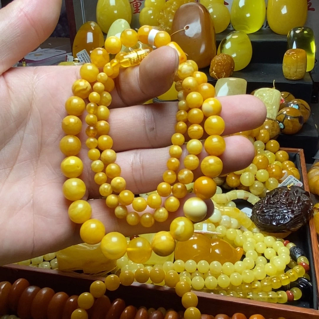 琥珀未镶嵌裸石蜜蜡