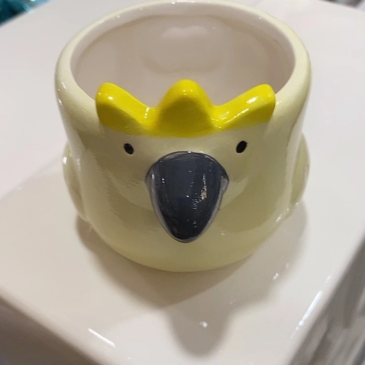 摆件陶盆有孔 微瑕介意勿拍