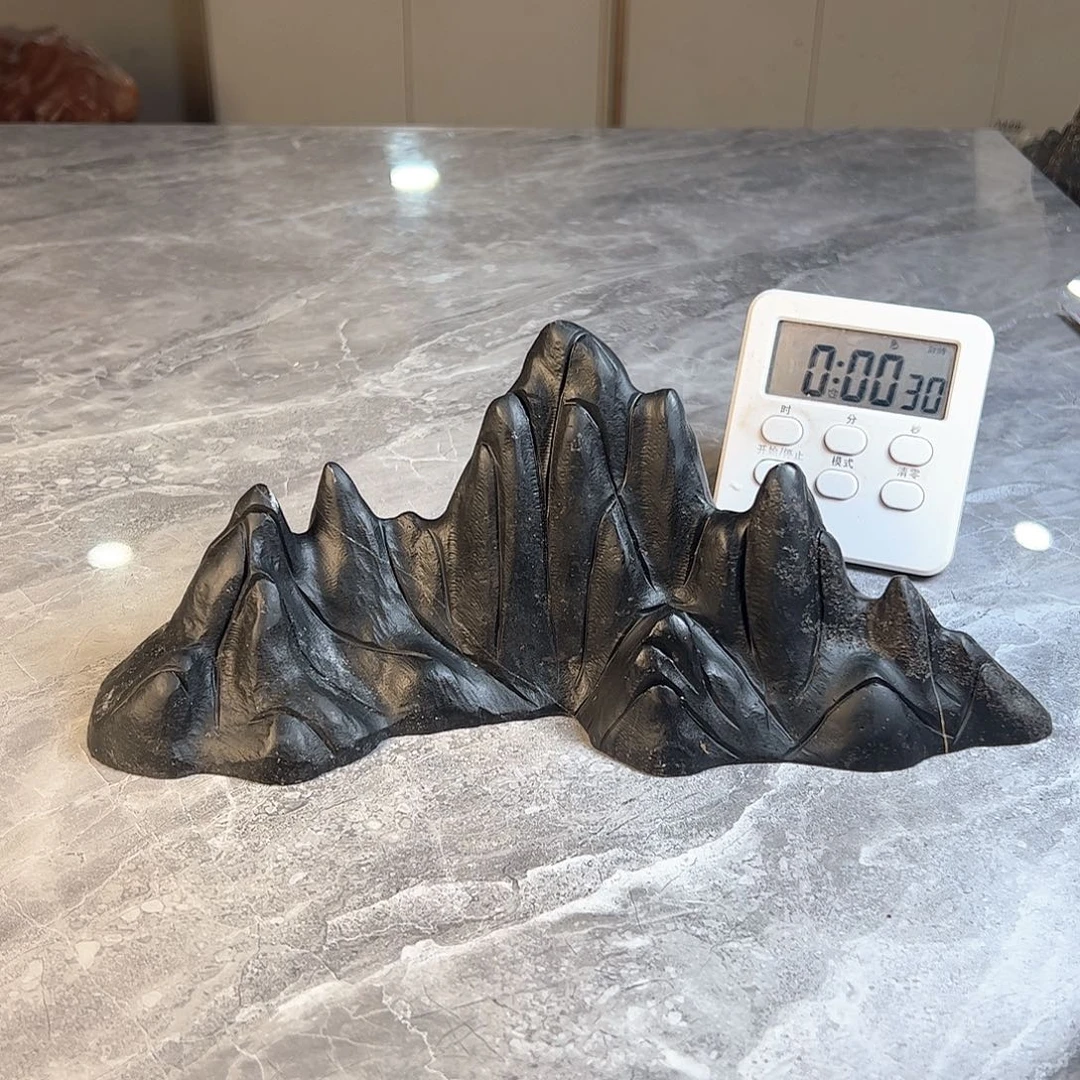 上***水灵璧奇石观赏石摆件