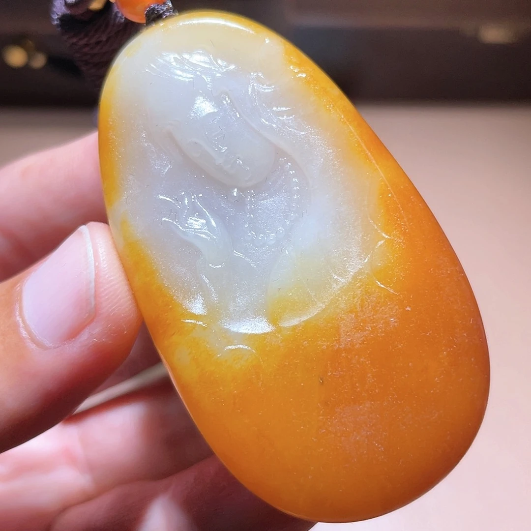 和田玉颈饰未镶嵌A7