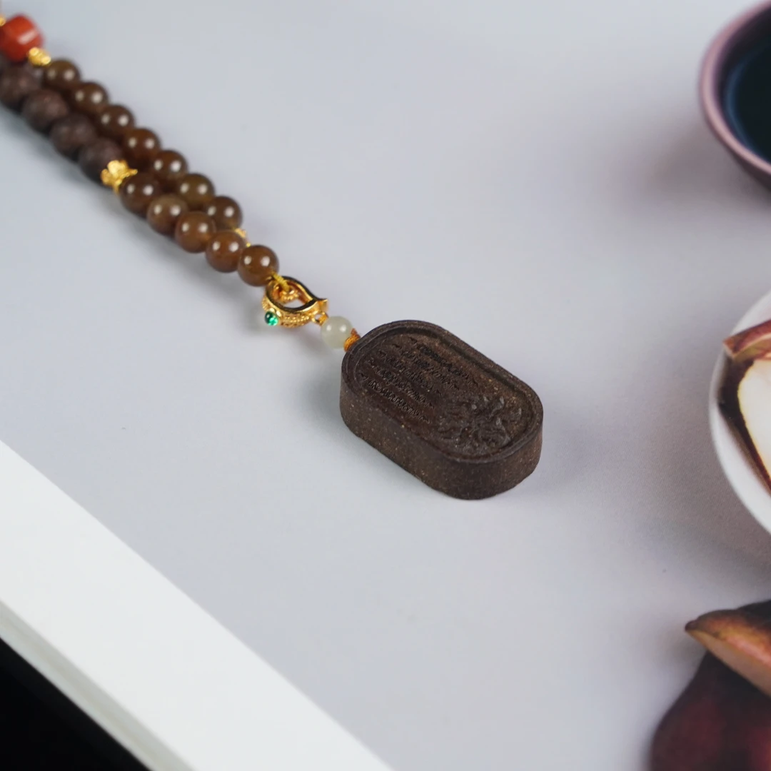 【珊木居】HXZ243   黑龙涎合香珠0.6